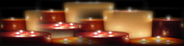 Trinity Christmas Aromatherapy Scented Gel Candles - Orange