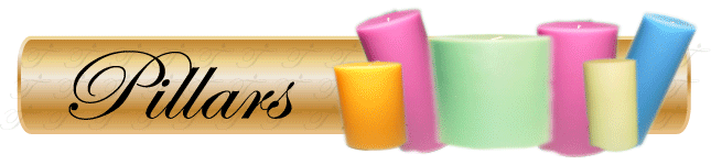 Great selection of Pillar Candles from Trinity Candle factory