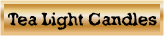 tea light candles